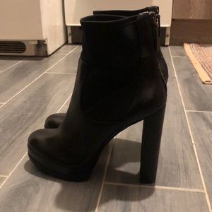 Nine West platform booties